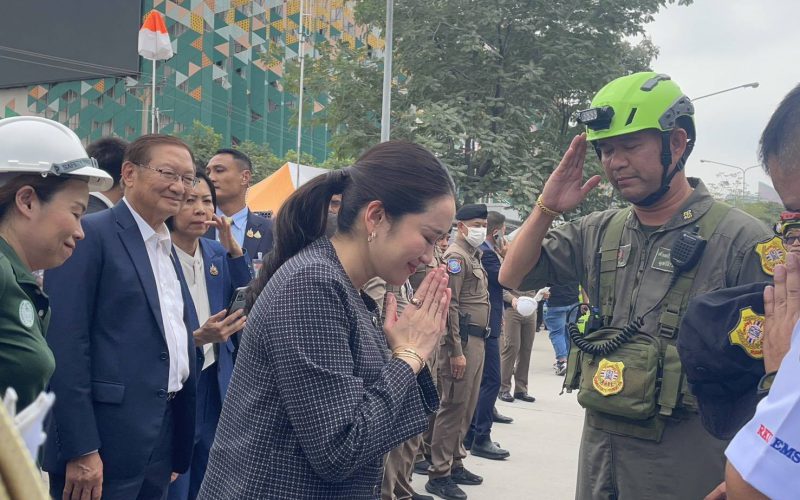 นายกฯตรวจสอบที่เกิดเหตุ อาคาร สตง. ครั้งที่สอง